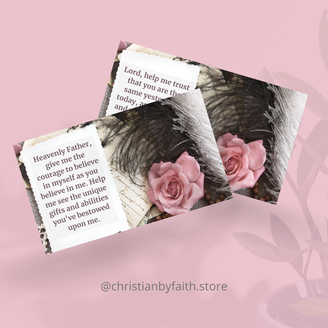 Prayer Cards: Confidence