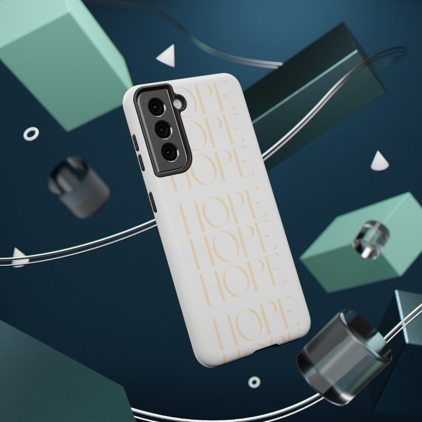 White Message of HOPE Impact-Resistant Cases
