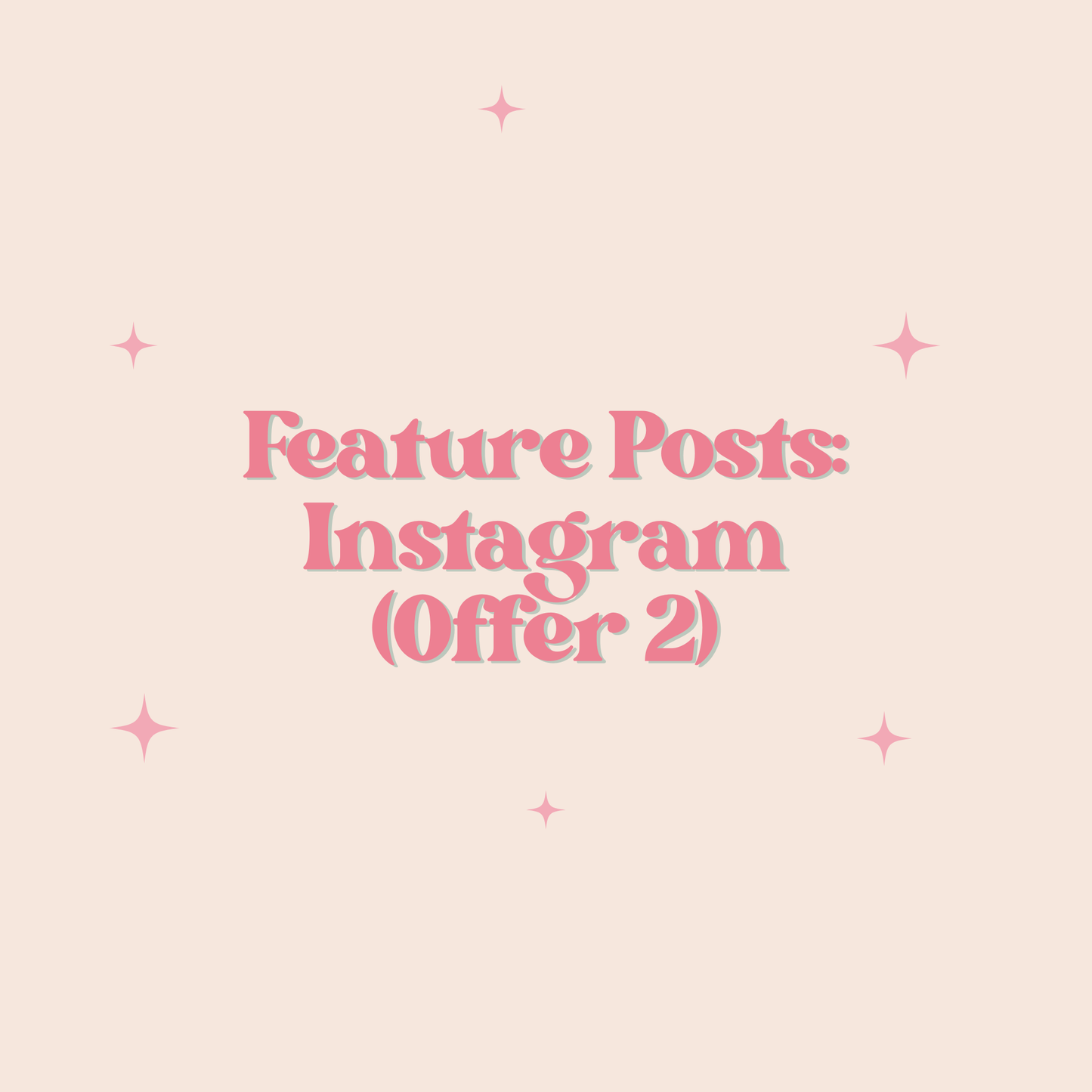 Featured Post on our Instagram channel: Get featured on our Instagram account