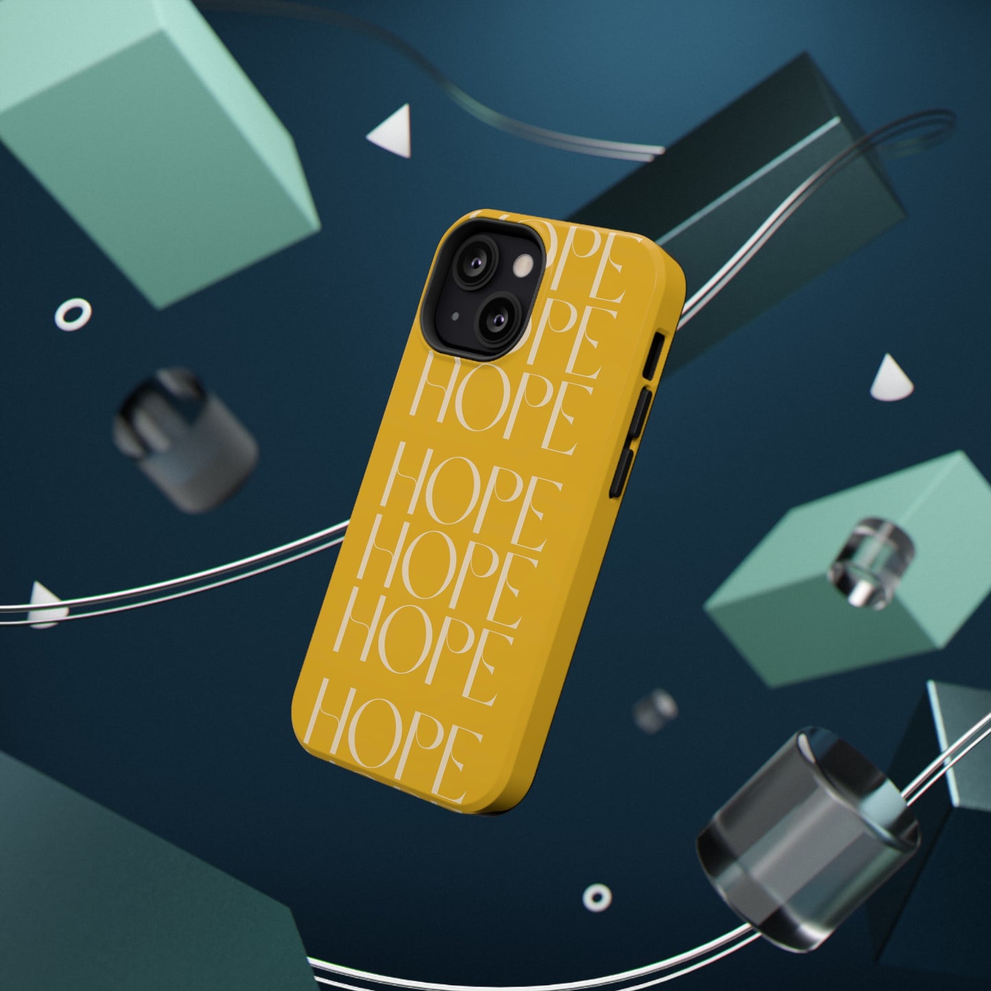 Yellow Message of HOPE Impact-Resistant Cases