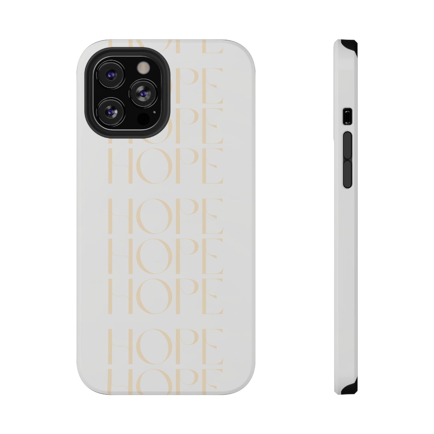 White Message of HOPE Impact-Resistant Cases
