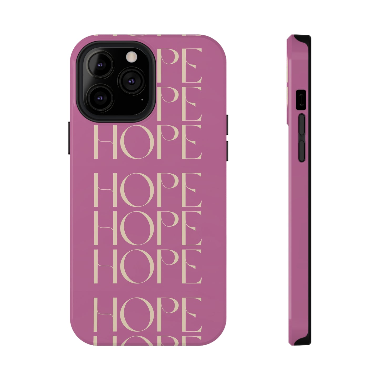 Message of HOPE Pink Impact-Resistant Cases