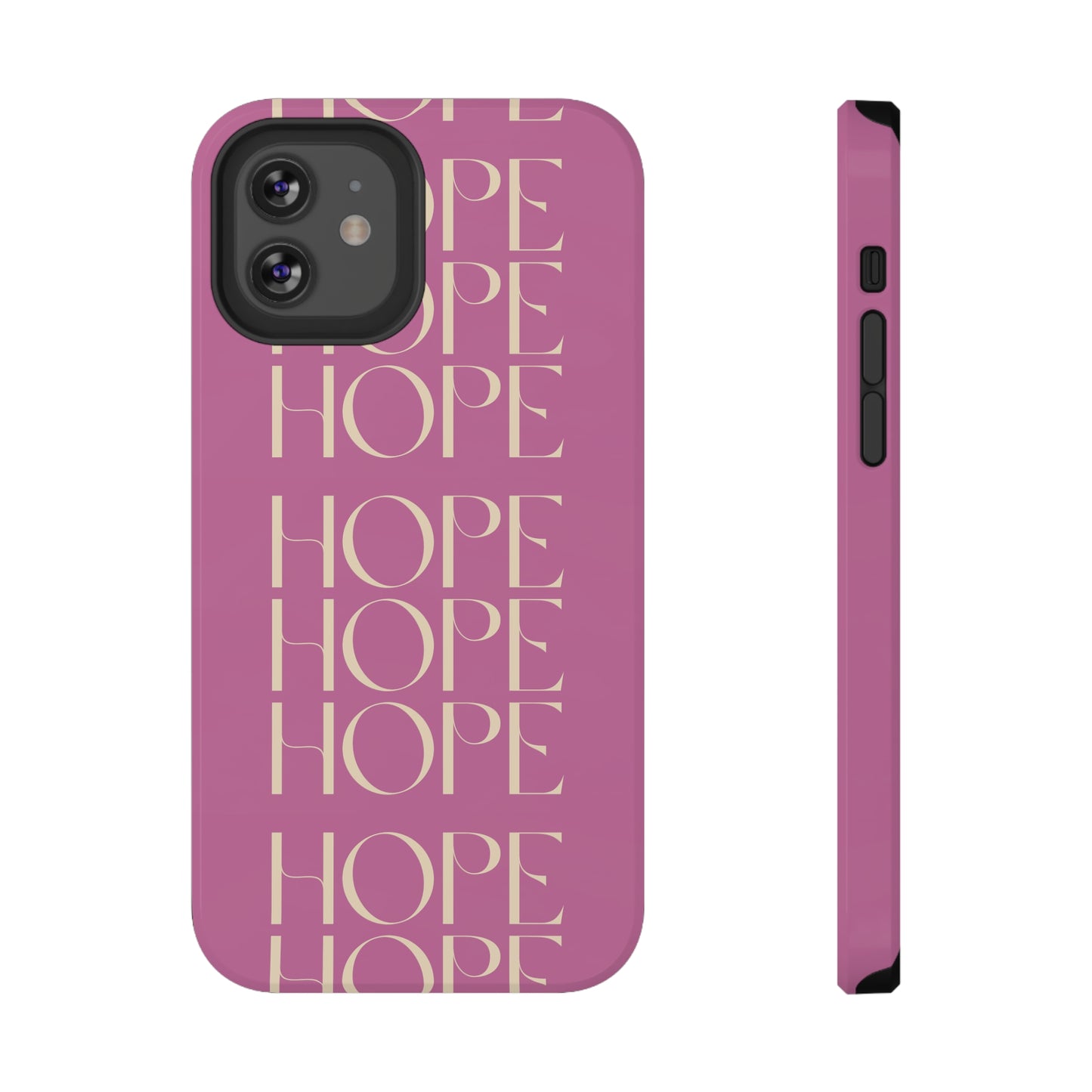 Message of HOPE Pink Impact-Resistant Cases