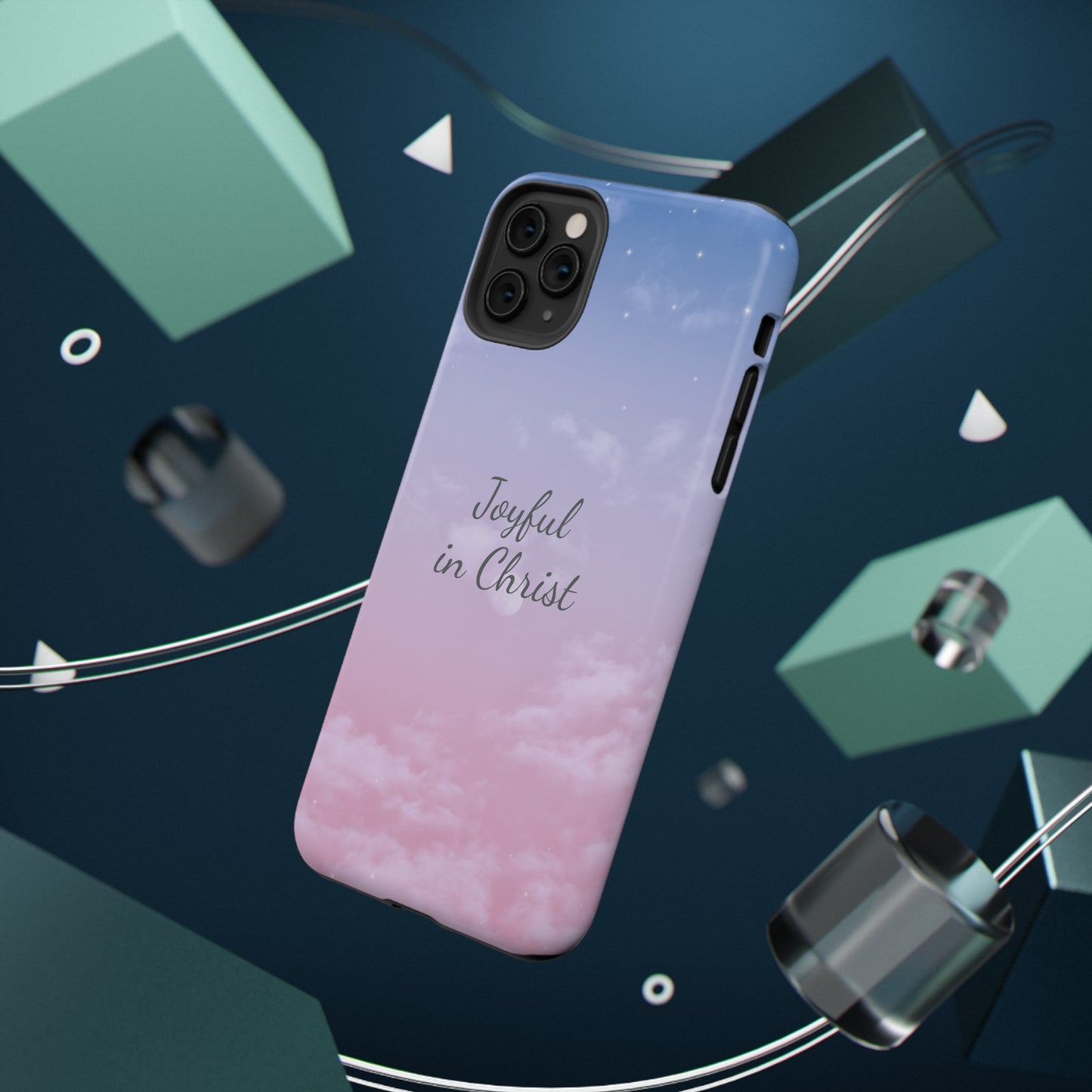 Joyful with Christ Impact-Resistant Cases