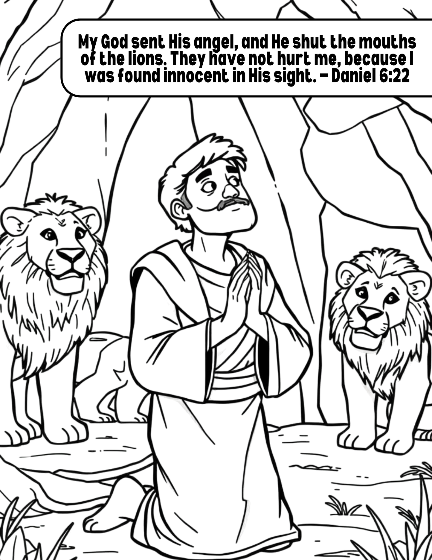 Bible-based Coloring and Learning Pages (42 pc/pages)