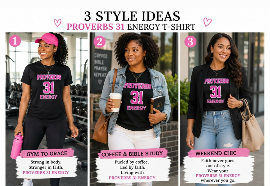 PROVERBS 31 ENERGY T-SHIRT